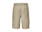 Shorts cargo beige avec poches cargo.