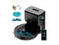Un robot aspirateur Conga avec navigation laser, une application pour smartphone et des accessoires.
