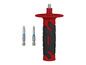 Tournevis rouge avec deux embouts