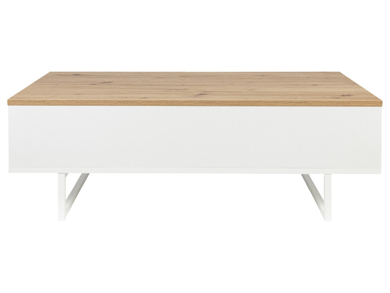 Aller en mode plein écran : LIVARNO home Table basse Madrid réglable en hauteur, 110 x 37,5 x 58 cm - Image 4