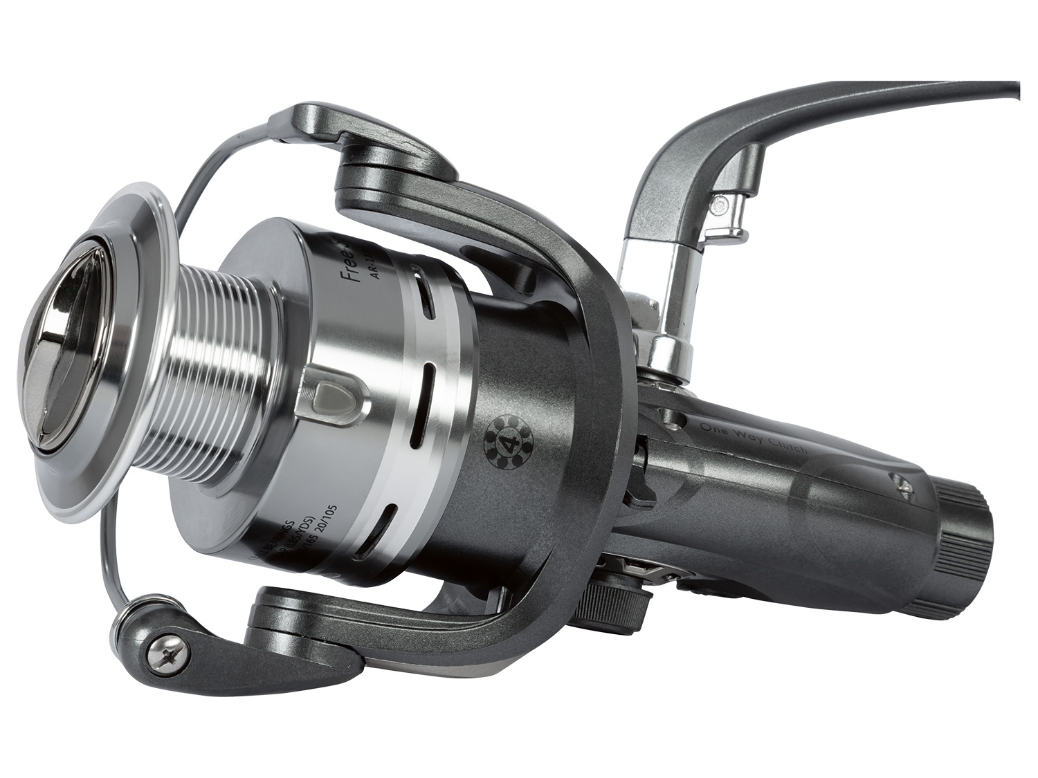 Rocktrail Moulinets de pêche avec système anti-retour (à roue libre 5000-S)