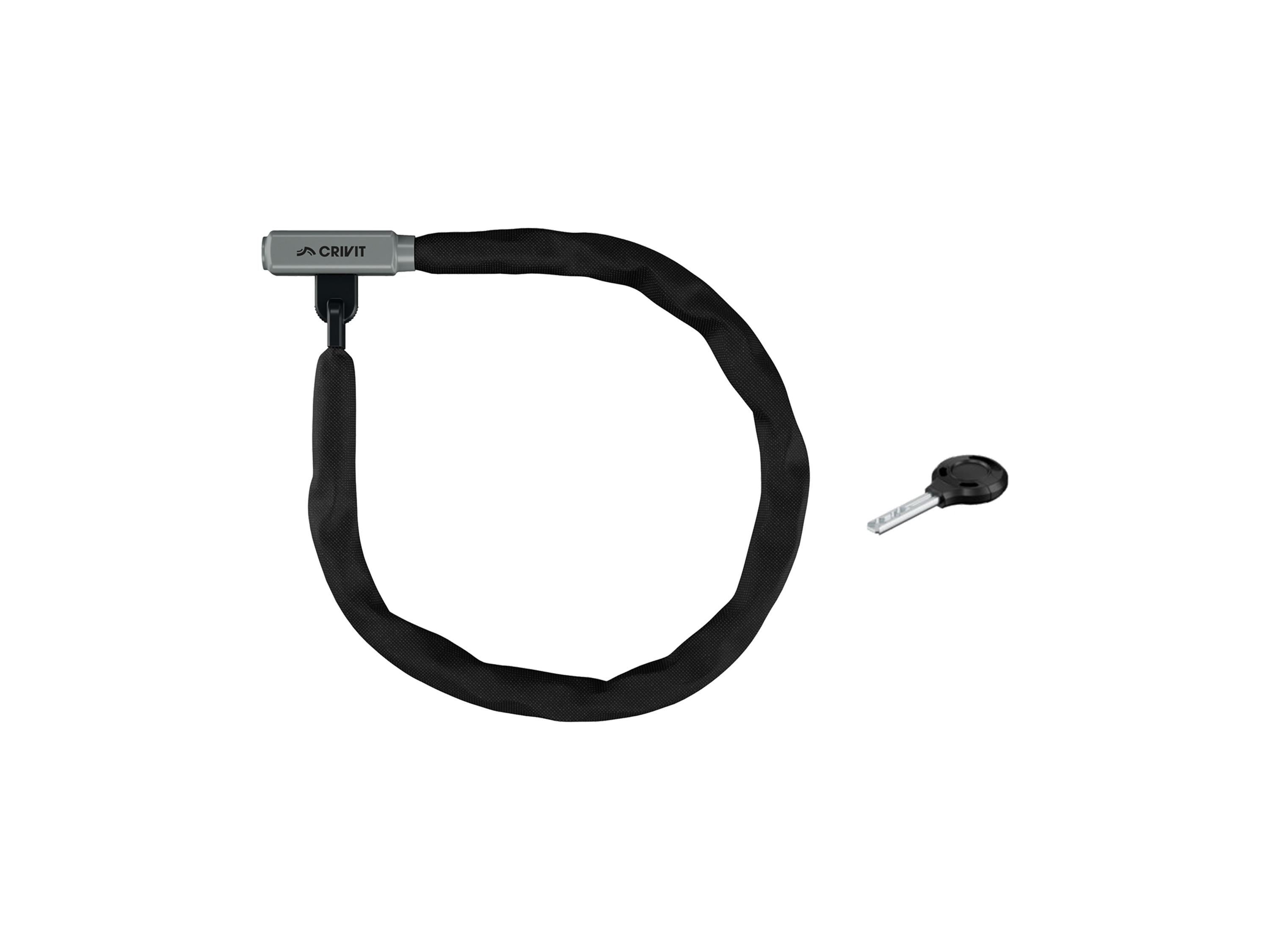 CRIVIT Antivol pour vélo pliable ou en chaîne (chaîne antivol)