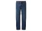 Jean en denim bleu foncé pour homme à coupe classique