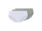Trois paires de culottes sans couture en blanc et gris.