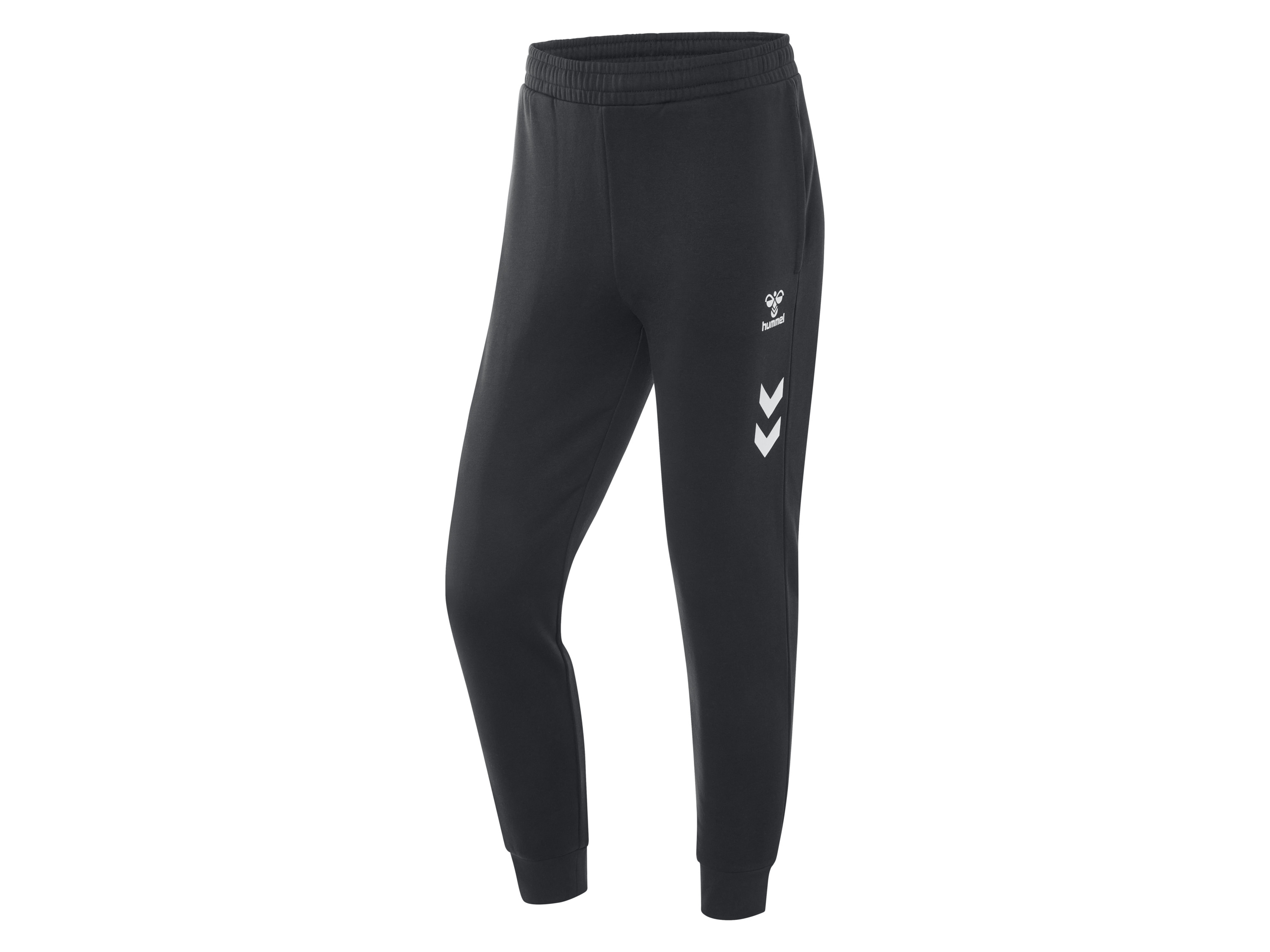 Hummel Pantalon molletonné homme (L, noir)