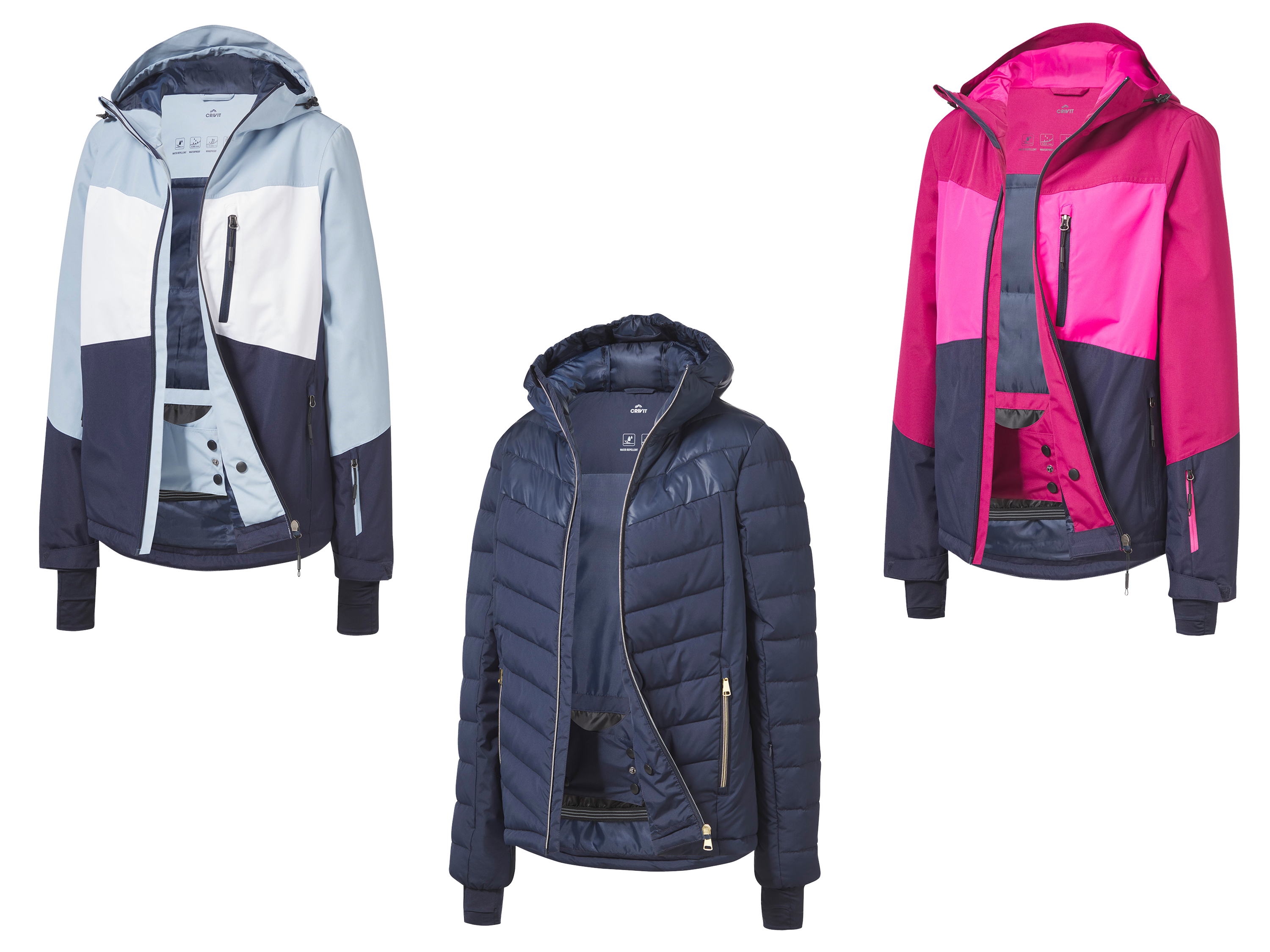 CRIVIT Veste de ski femme