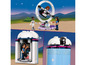 Ensemble LEGO Friends avec un observatoire et un télescope rotatif.