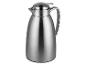 Carafe isotherme en acier inoxydable de couleur argentée