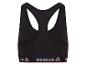Un soutien-gorge de sport noir de Reebok.