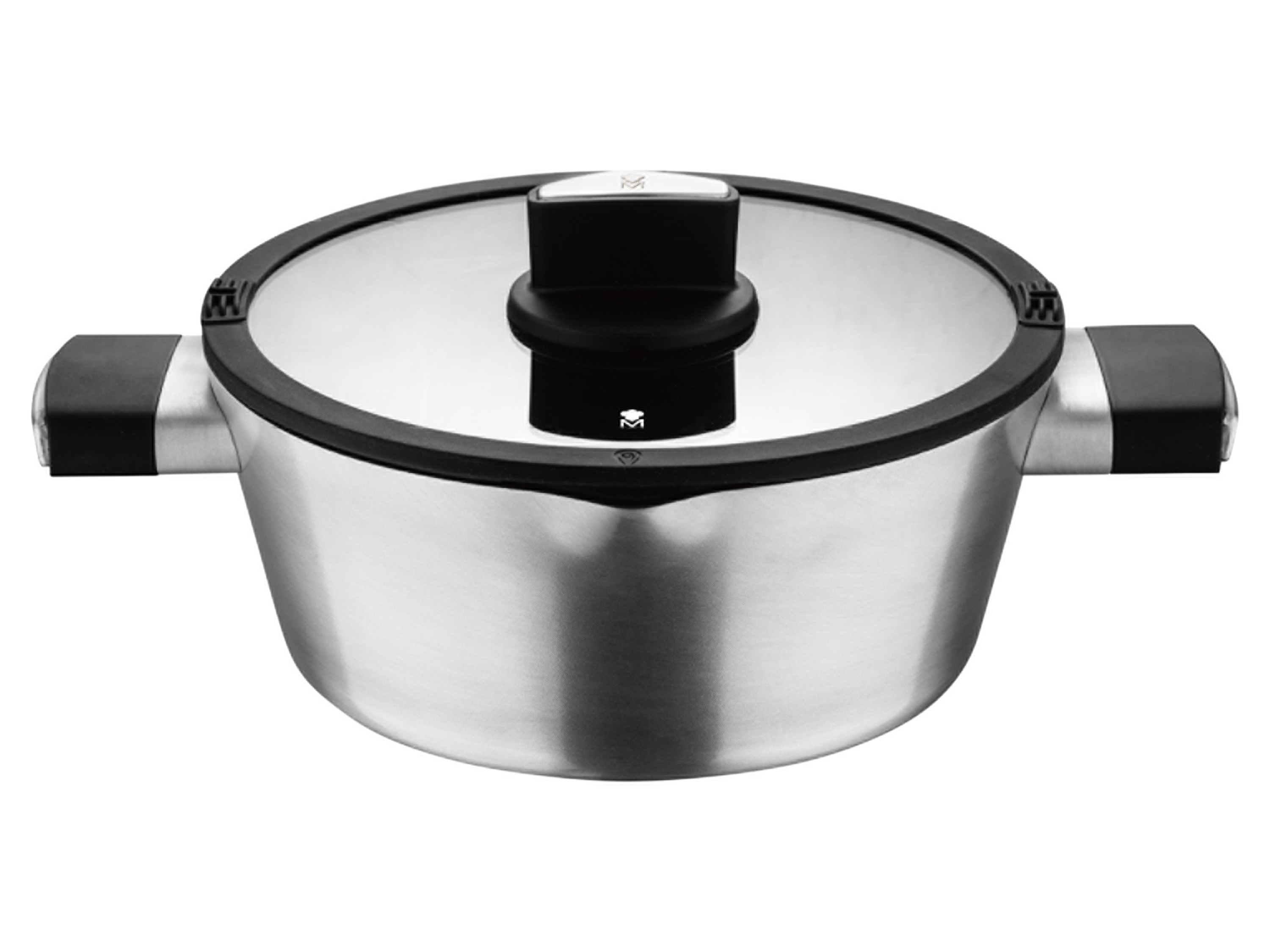 Masterpro Casserole avec couvercle, 24 cm