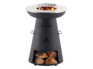LANDMANN Brasero 2 en 1 avec plancha, Ø 27,5 cm