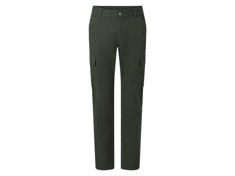 Pantalon cargo vert armée.