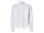 Chemise blanche à manches longues avec une poche poitrine.