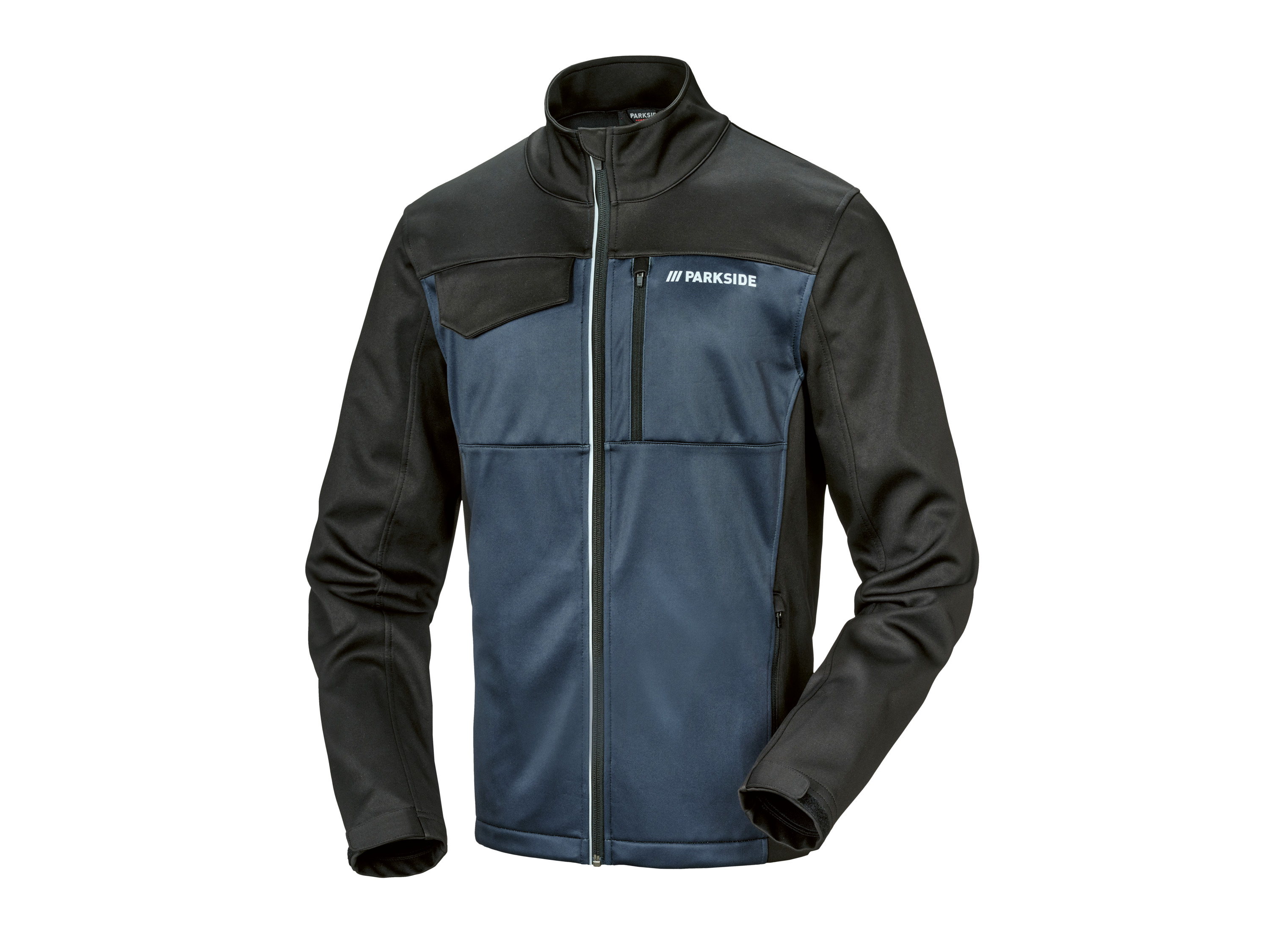 PARKSIDE PERFORMANCE® Veste de travail softshell homme (bleu/noir, M)