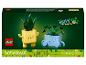 Boîte LEGO Happy Plants avec deux plantes à construire, une jaune et une bleue.
