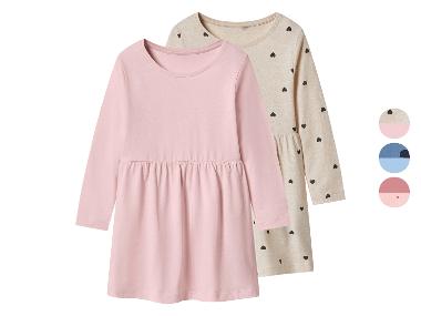 lupilu® Lot de 2 robes petite fille