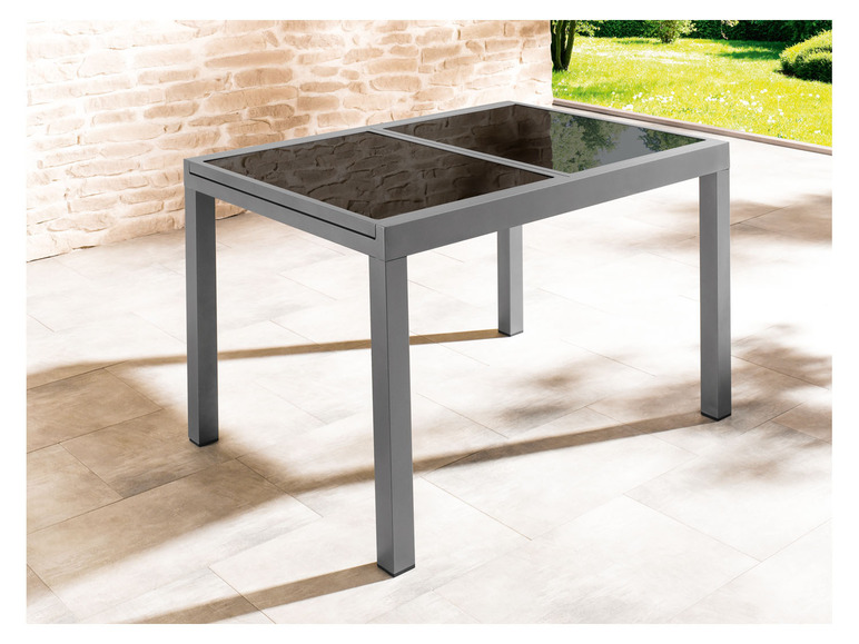 Aller en mode plein écran : LIVARNO home Table de jardin Houston en aluminium, extensible - Image 4