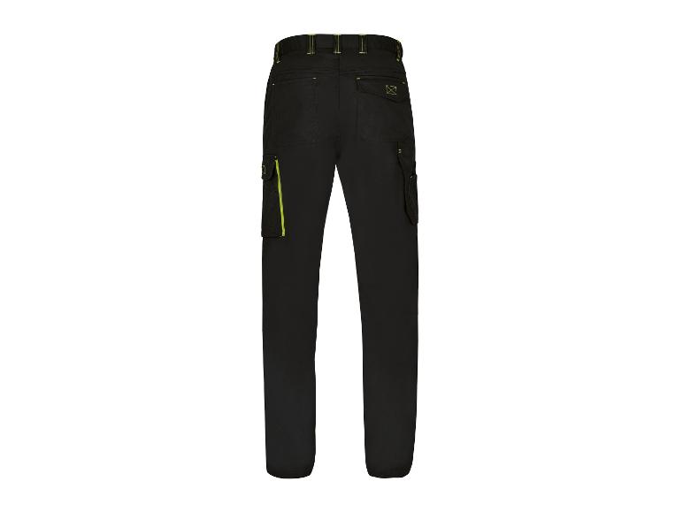 Pantalon de travail noir avec poches.