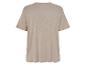 T-shirt beige en lin, vue arrière.