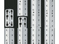 Profils métalliques pour rayonnages avec raccords d'angle
