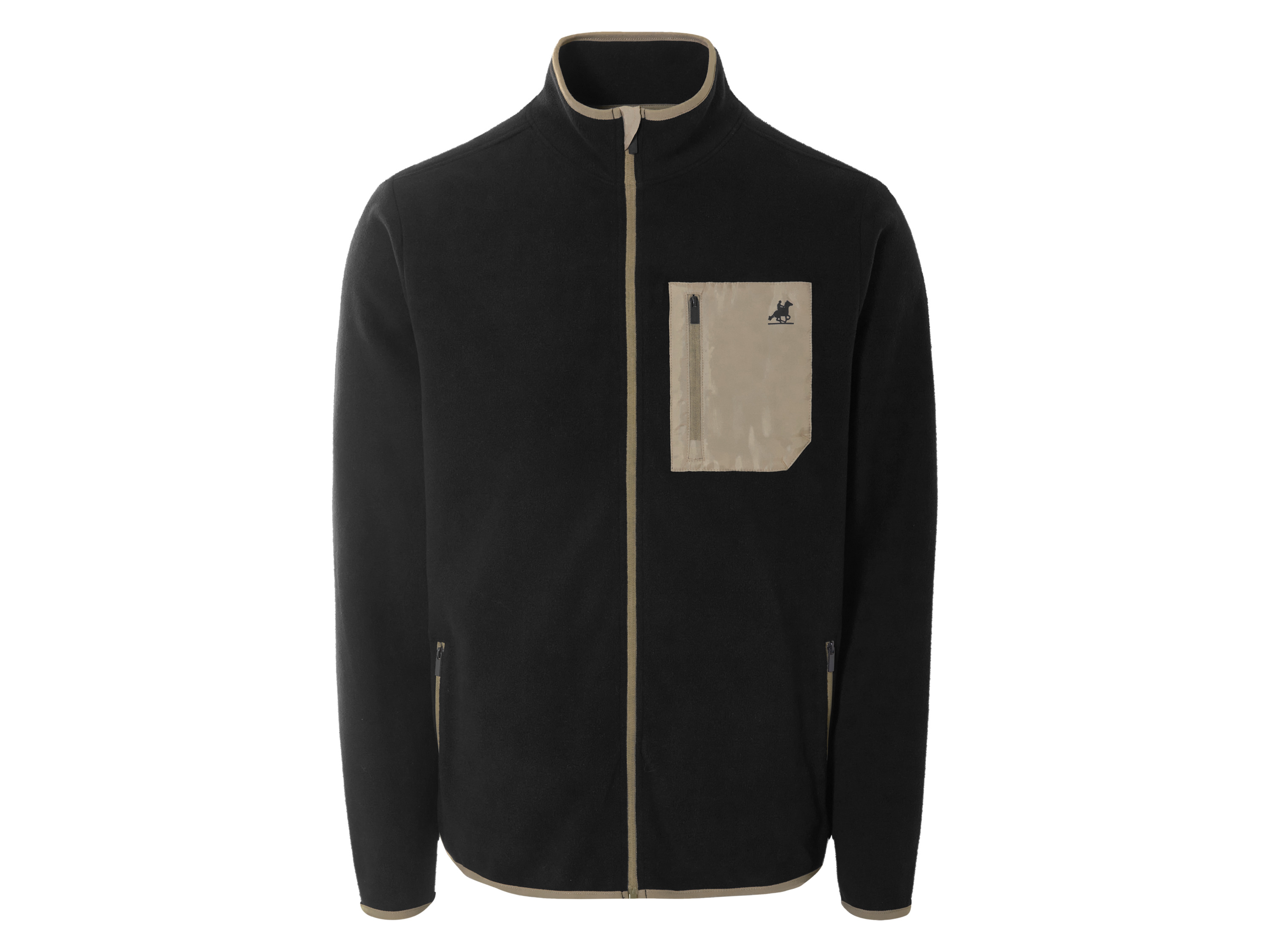 LIVERGY® Veste polaire homme (noir, M)