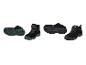 Chaussures de travail noires Parkside avec doublure polaire.