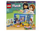 Ensemble LEGO Friends avec LiAnn et Autumn, comprenant un studio d'art et une planche à roulettes.