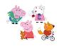 Peppa Pig puzzles: Peppa, George et leurs amis, jeu d'assemblage.