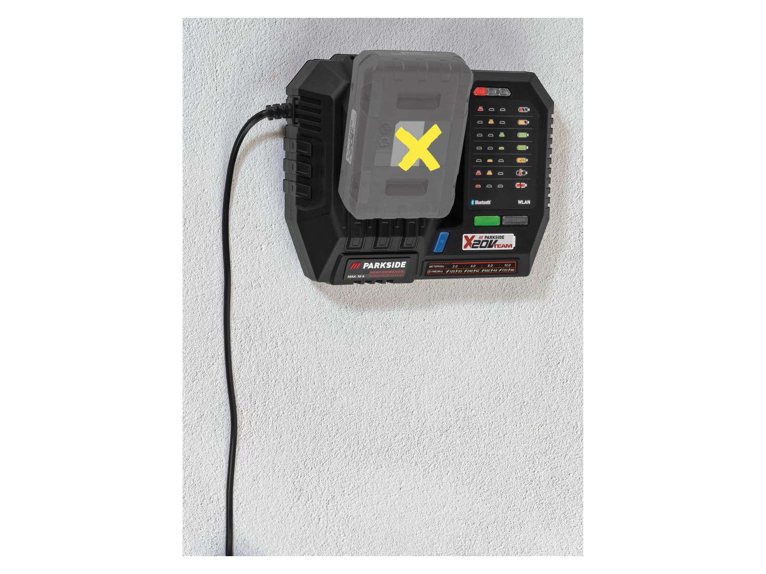 PARKSIDE PERFORMANCE® 20 V Smart Akku PAPS 204 A1, 4 Ah, 1 Stück Akku