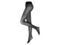 Collants noirs à pois