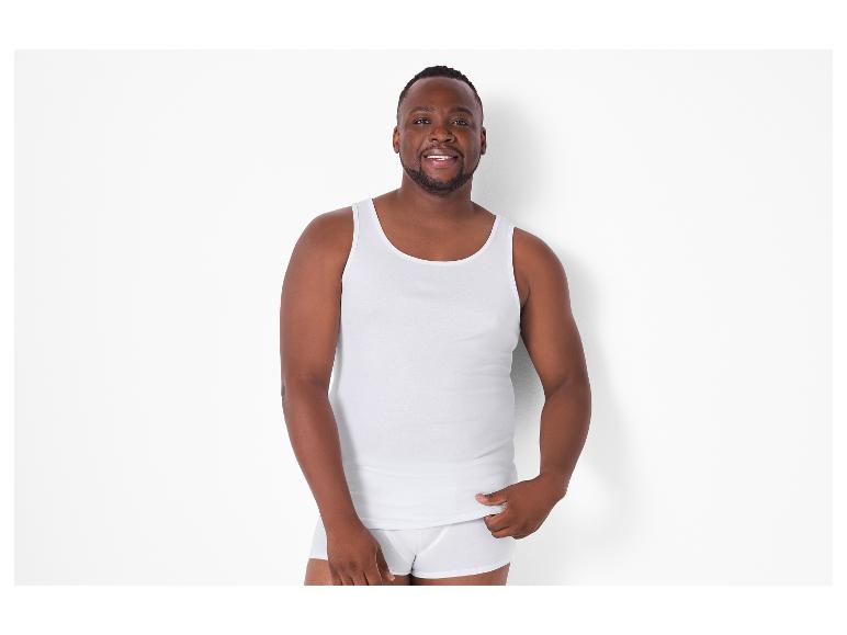 Lot de 3 débardeurs côtelés homme
