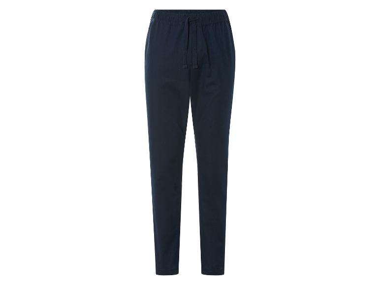 Pantalon de jogging bleu marine.