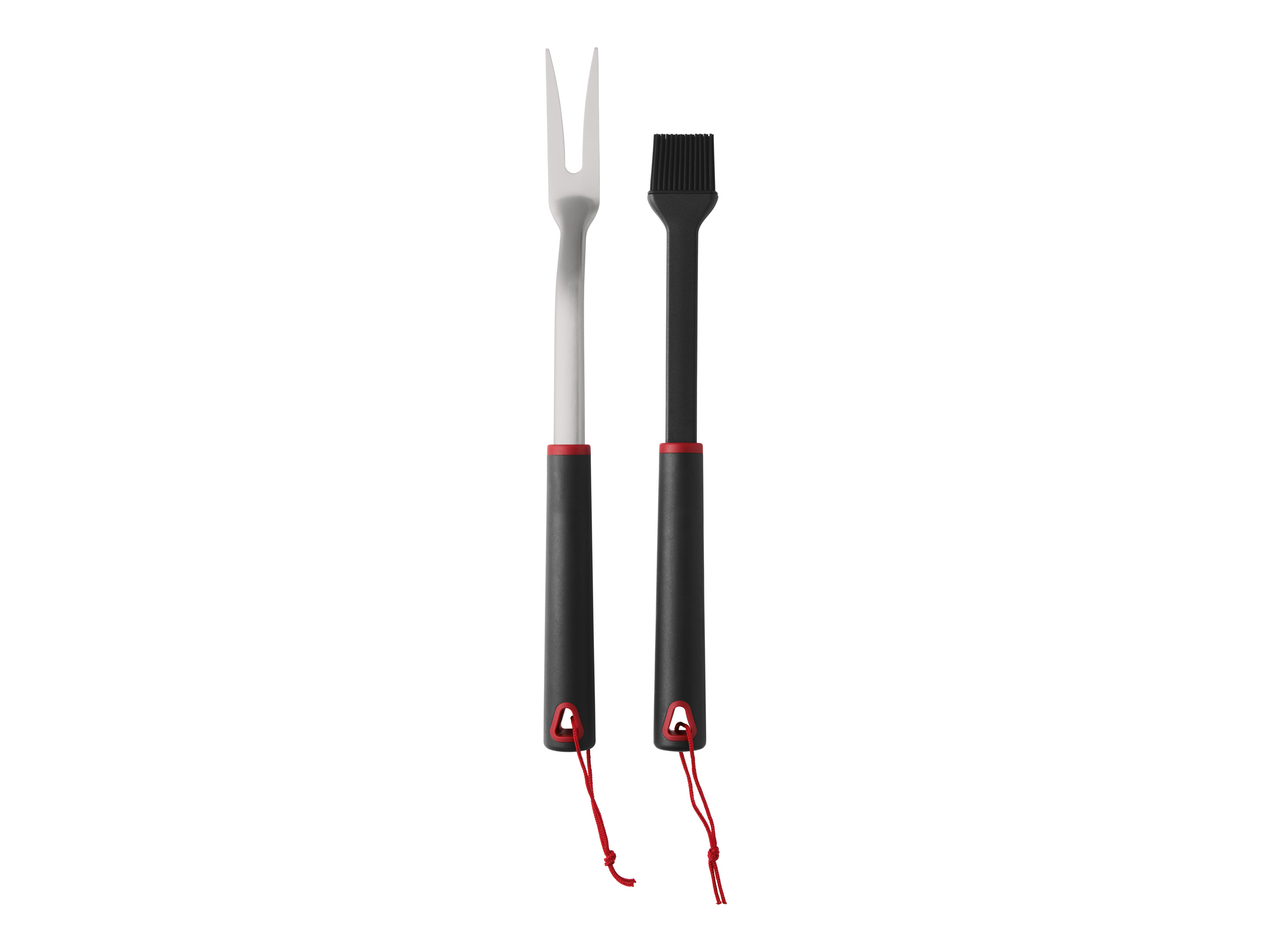 GRILLMEISTER Ustensile pour barbecue (fourchette et pinceau)