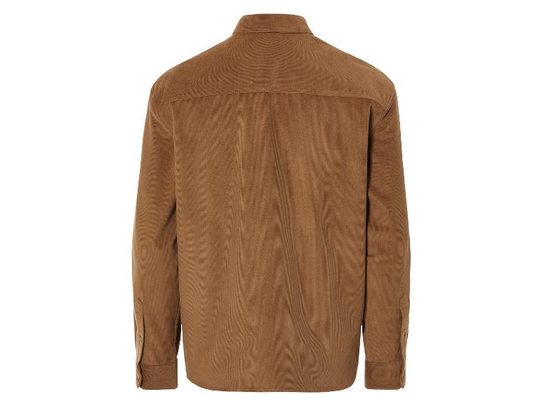 LIVERGY® Chemise en velours côtelé homme 4