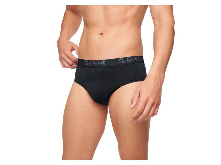 Slip noir Sloggi.