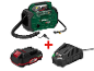 Compresseur d'air Parkside X 20V Team avec batterie et chargeur.
