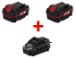 Deux batteries Xeno et un chargeur.