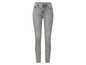 Jean skinny gris pour femme.