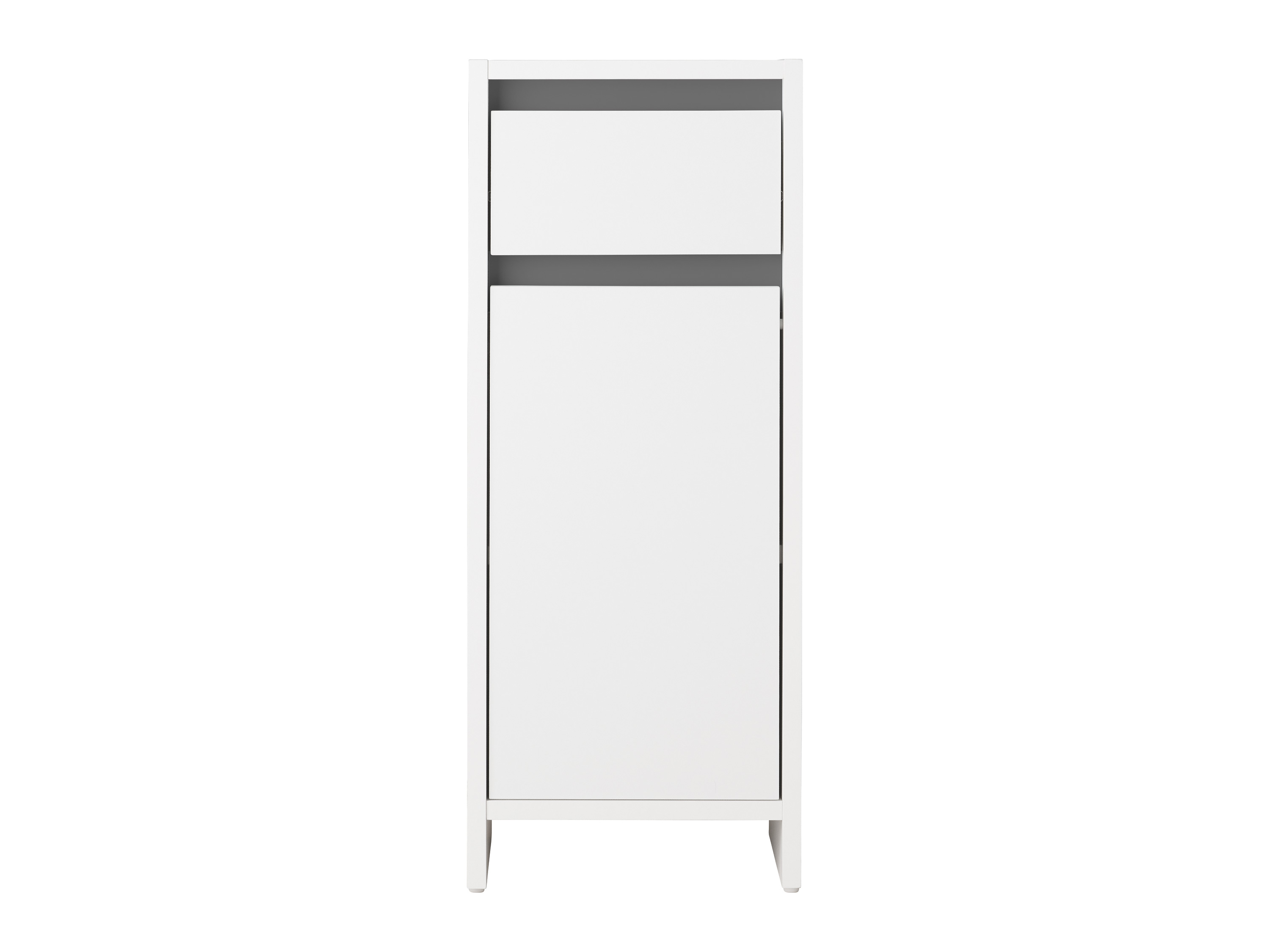 LIVARNO home Armoire latérale de salle de bains Oslo, 32 x 80 x 28 cm, blanche