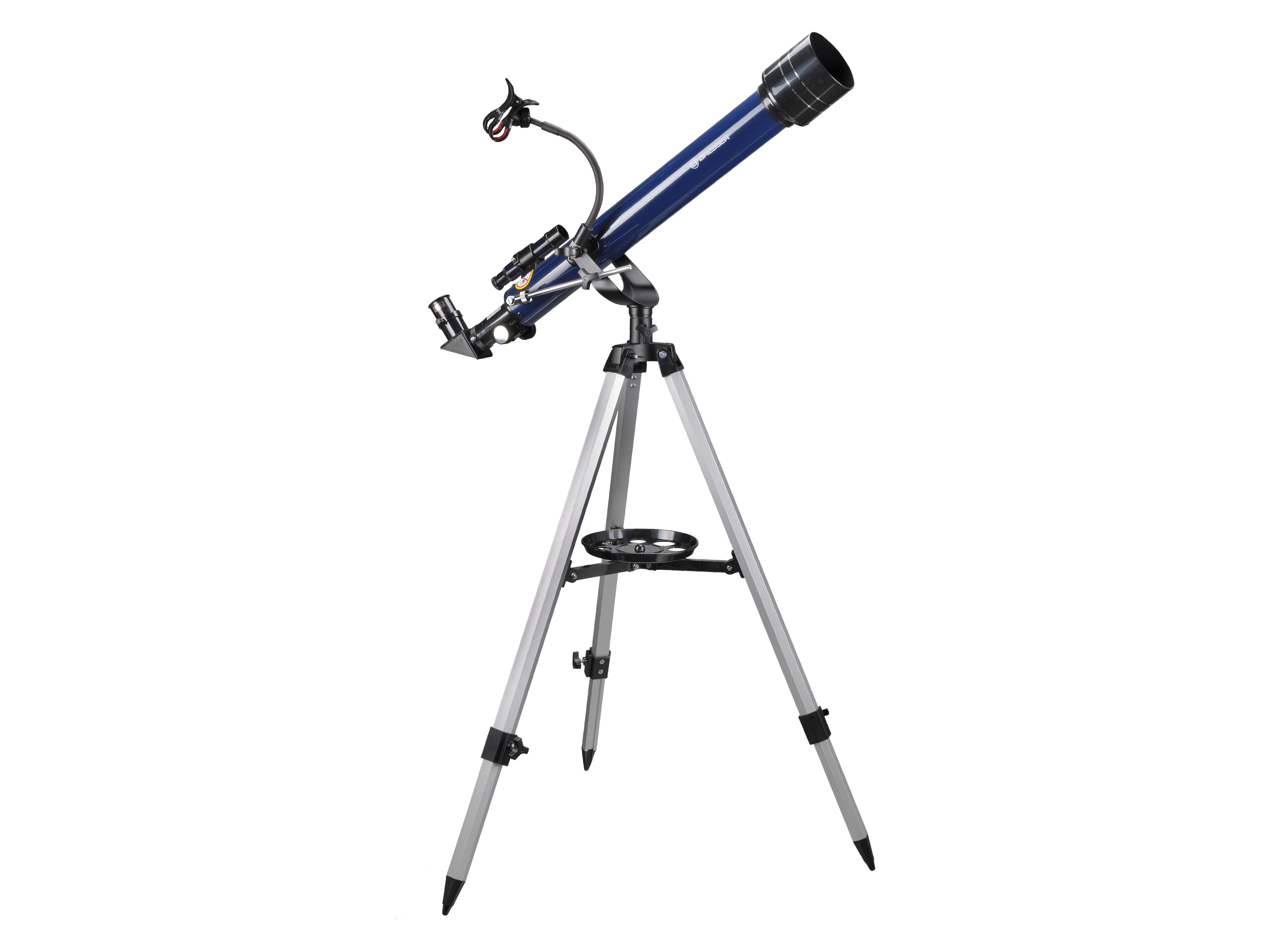 BRESSER Télescope Skylux 60 / 700, avec support pour smartphone