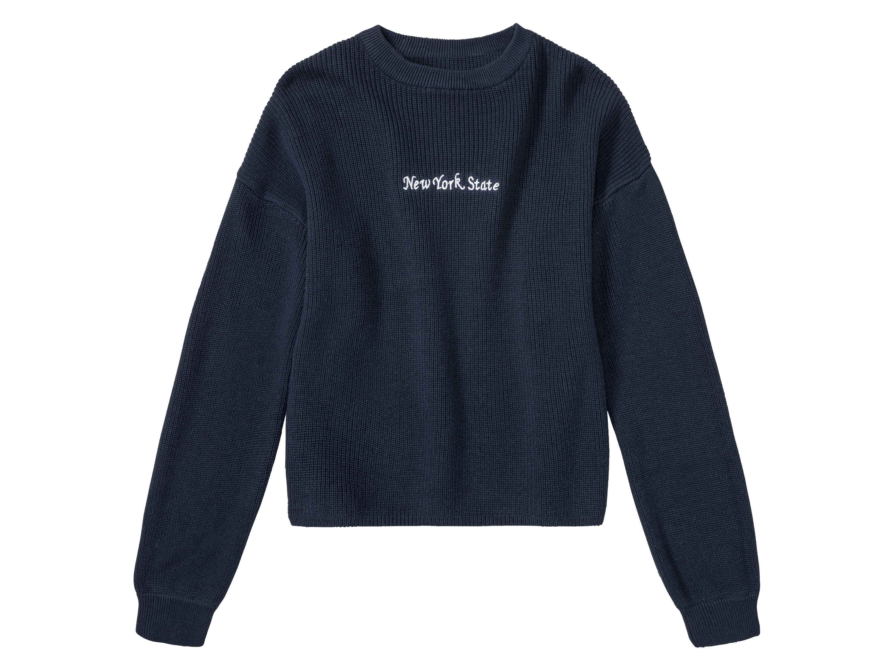 pepperts!® Pull en maille fille (bleu marine)