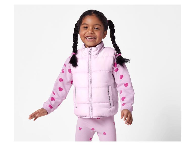 Veste et leggings pour enfant, motif cœurs.