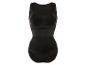 Un body noir gainant avec soutien-gorge intégré.