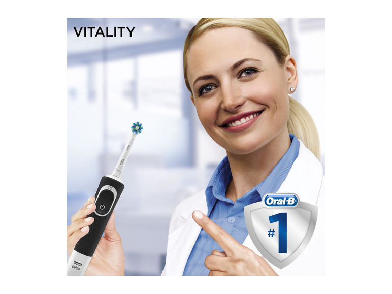 Aller en mode plein écran : Oral-B Brosse à dents électrique CrossAction Vitality100 - Image 3