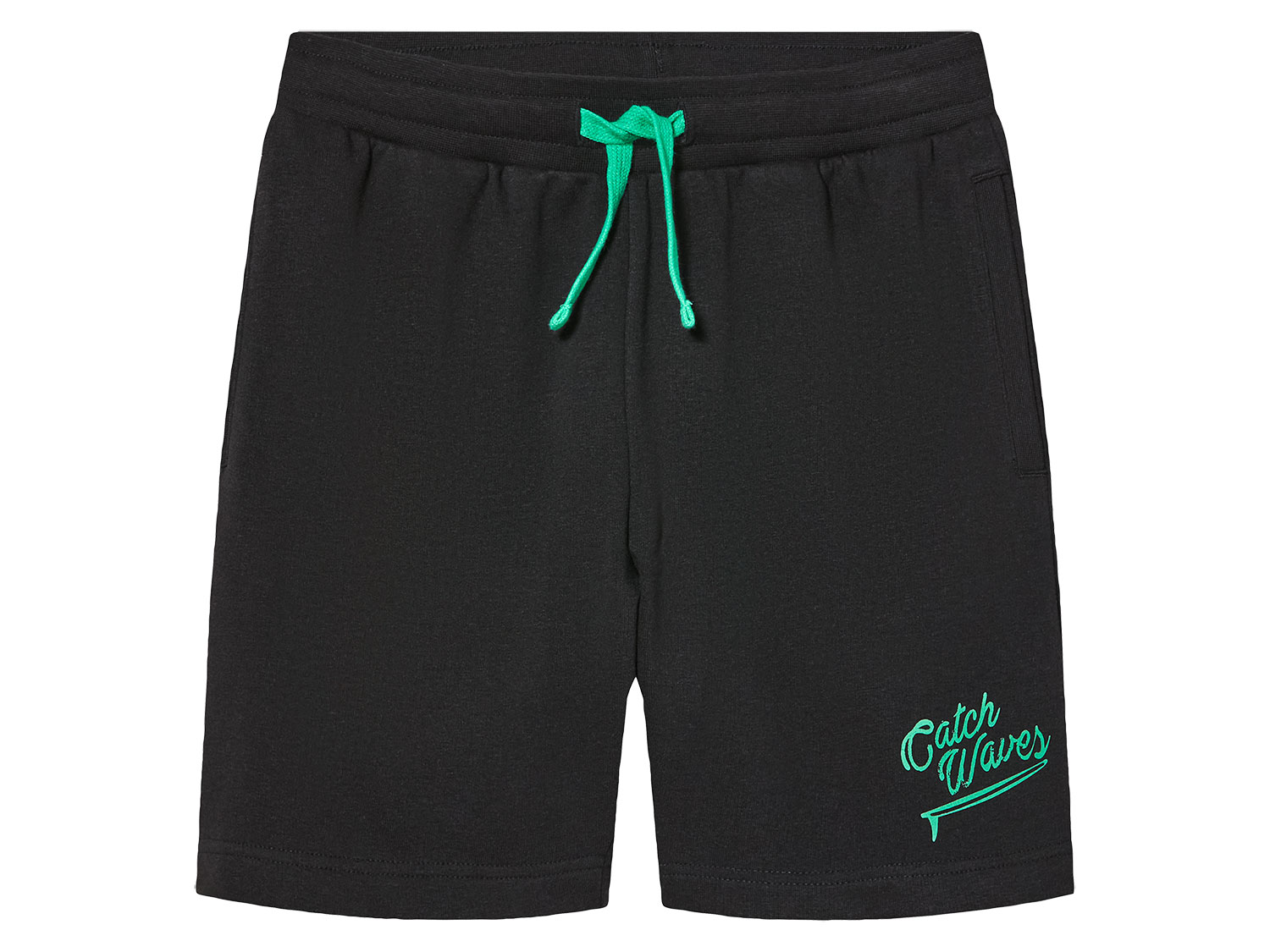 pepperts!® Short molletonné garçon (noir)