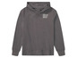 Sweat-shirt à capuche gris avec l'inscription 'Trust the creative process'.