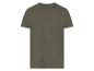 T-shirt vert olive à manches courtes, vue arrière.