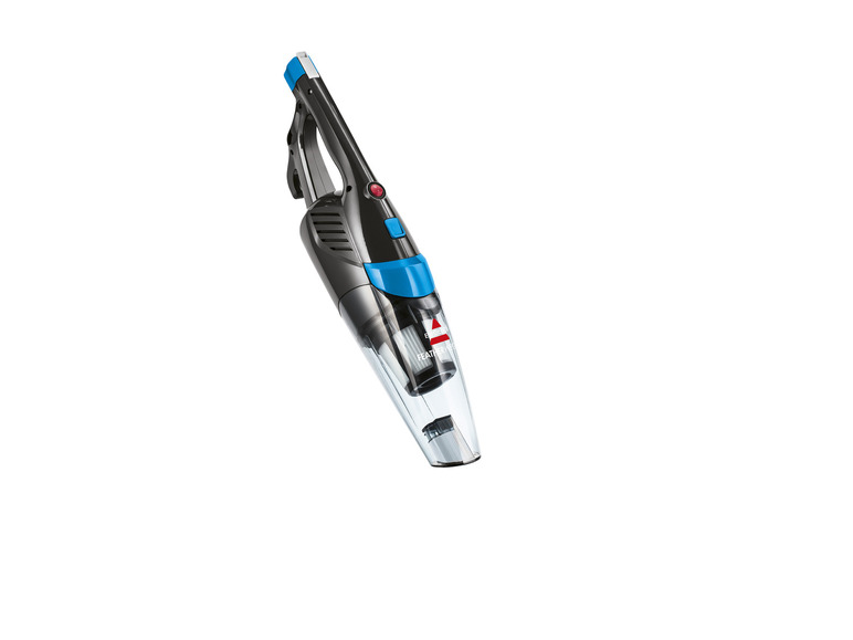 Un aspirateur sans fil de la marque Bissell.