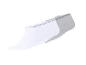 Cinq paires de chaussettes, cinq blanches et quatre grises.