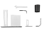 Outils et pièces métalliques pour l'assemblage.